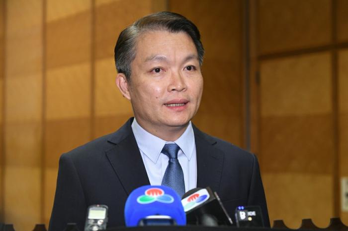 澳门经济财政司司长李伟农。图片来源:澳门特区政府网站