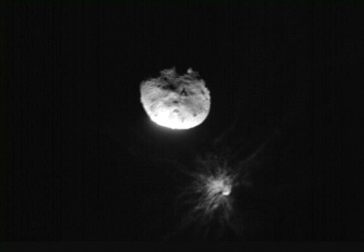 NASA announces successful test mission to push asteroid out of orbit using spacecraft impact