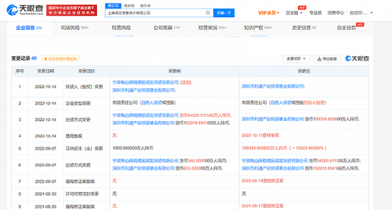 图片来源:天眼查App