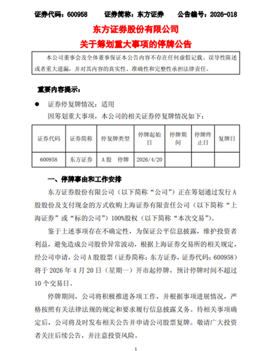 6000亿合并背后：东方证券收购上海证券的技术逻辑与行业格局重构
