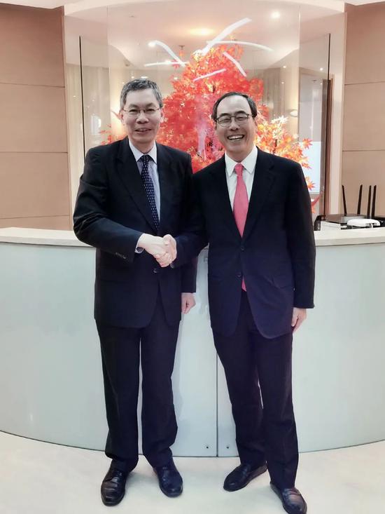 新加坡驻华大使吕德耀访问德福资本