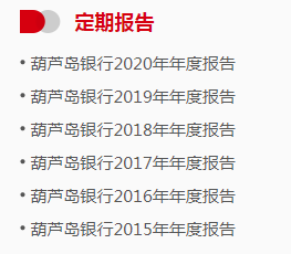 来源：葫芦岛银行官网