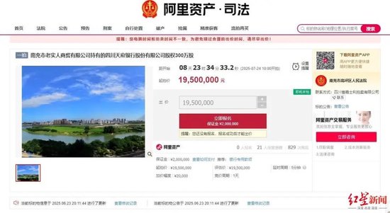 ▲图源：阿里司法拍卖平台