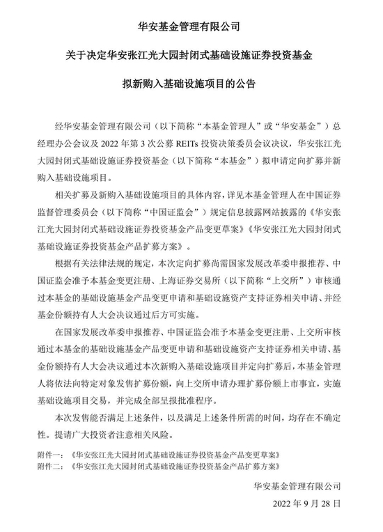 首批5只！公募REITs扩募来了