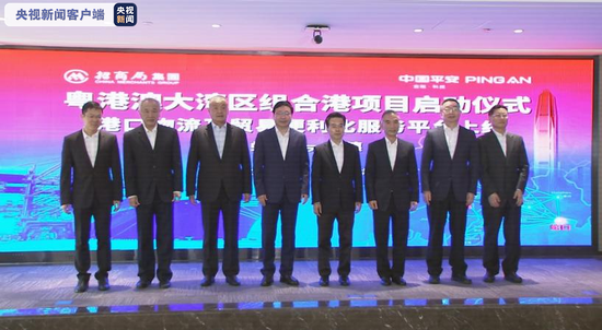 粤港澳大湾区组合港正式启用 数据互通监管互认