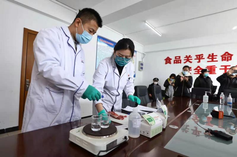 北京市场监管排查河北青县“瘦肉精”羊肉 现场快检10分钟出结果
