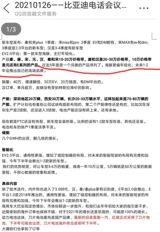 特斯拉收购比亚迪股份 比亚迪：假消息