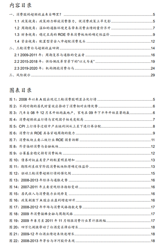 “西部策略：消费股的超额收益来自哪里？