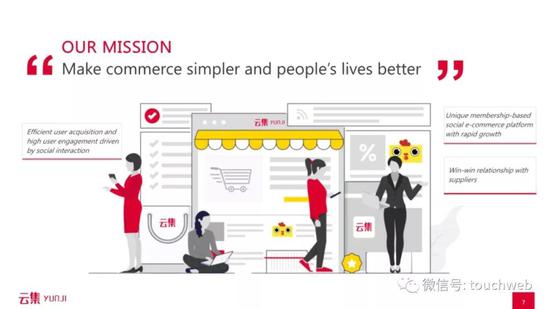 云集的使命，让买卖更简单，让生活更美好。