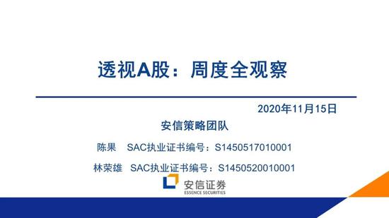安信策略：10月全国制造业用电同比增长10.9%