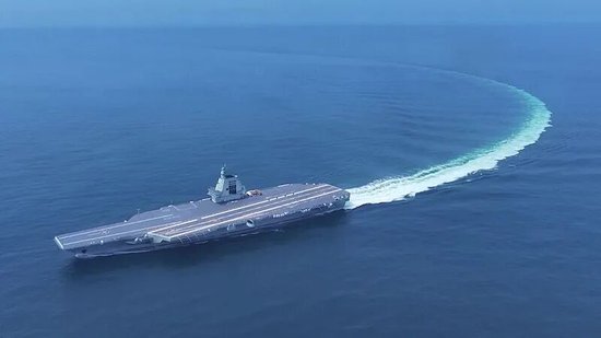  资料图：我国第三艘航空母舰福建舰