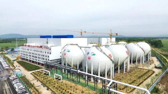 图9：肥城300MW先进压缩空气储能国家示范电站