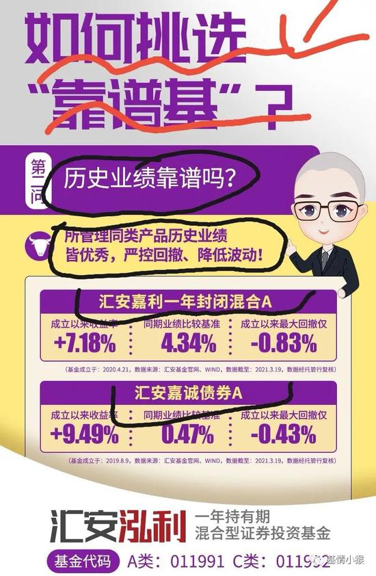 “一边巨亏道歉一边自称股债双牛  汇安基金营销无下限