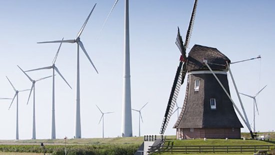 荷兰风电场