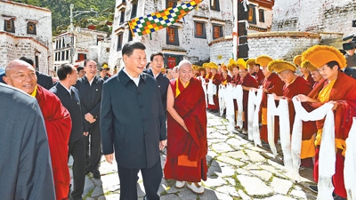 习近平在西藏考察时强调 全面贯彻新时代党的治藏方略_新浪财经_新浪网
