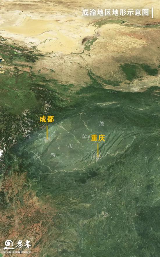 卫星告诉你 成渝这个“圈”为什么会是新的增长极