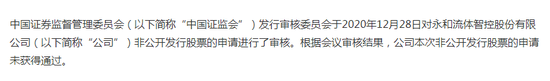 永和智控债务压力巨大:2020年12月暴跌37.11% 短期内恐难收复失地