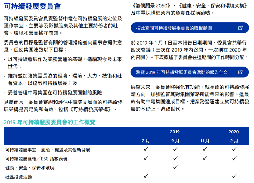 图2：电控股有限公司《2019可持续发展报告》