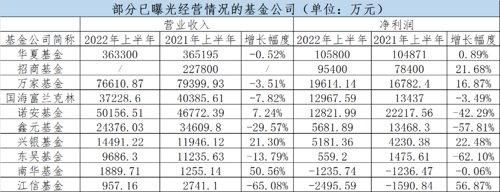 又赚翻了！部分基金公司盈利曝光：诺安、鑫元、东吴上半年净利润大跌
