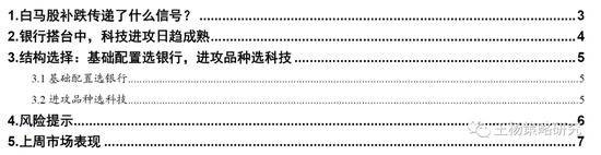 浙商策略：白马股补跌、银行搭台中 科技进攻日趋成熟