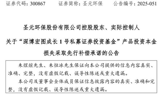 周末被罚，证监局出手！300867，6000万理财巨亏超80%，实控人承诺先行补偿！