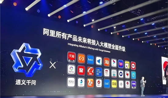 ▲据悉，阿里所有产品未来将接入大模型，图源网络