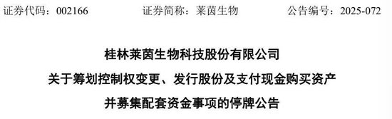 002166，筹划重大事项：易主、增发、并购！明起停牌