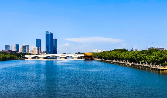 到北京远洋乐堤港登高望远，175米高空俯瞰大运河风景