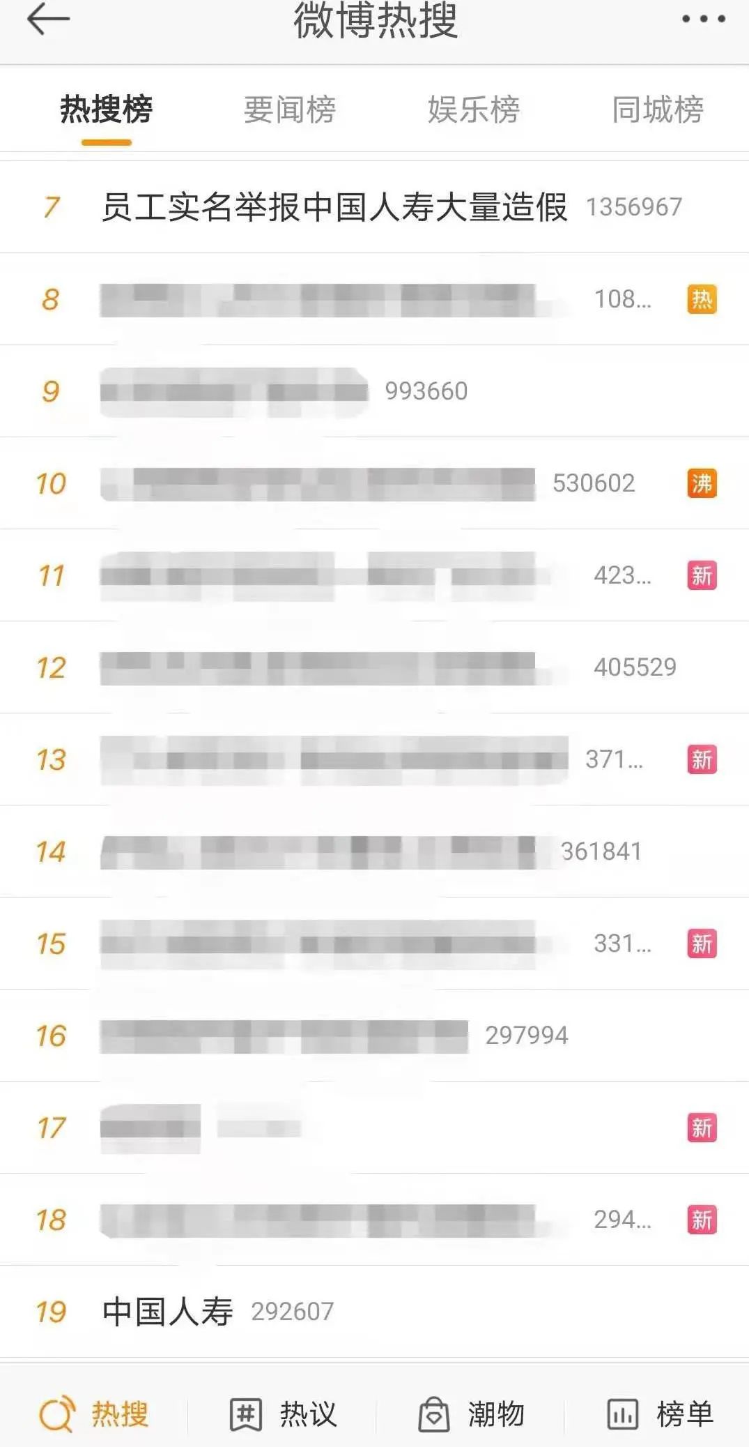 遭16年老员工举报大量造假 中国人寿紧急回应：正在调查