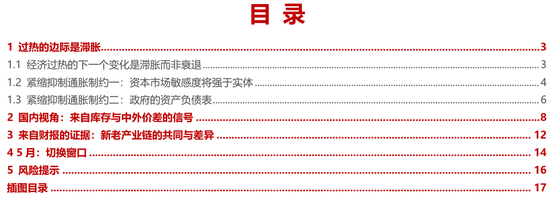 “民生策略：5月为投资者进行最后切换的窗口 调整布局迎接通胀之潮