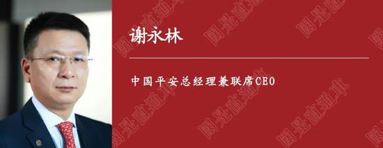 中国平安总经理谢永林：在这个特殊之地 我们没理由停步