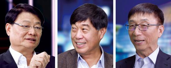左起:洪崎、王波明、王梓木
