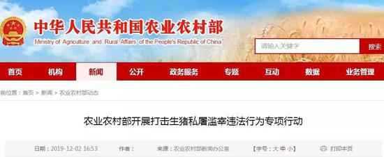 炒猪团投放被＂洗白＂死猪 农业部：严厉打击炒
