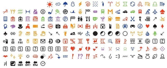 第一版emoji