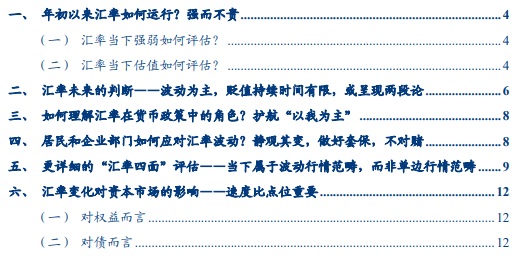 张瑜：关于人民币汇率运行的全方位思考