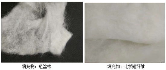 符合要求的原料与不符合要求的原料对比。图片来源/广州消委会官网