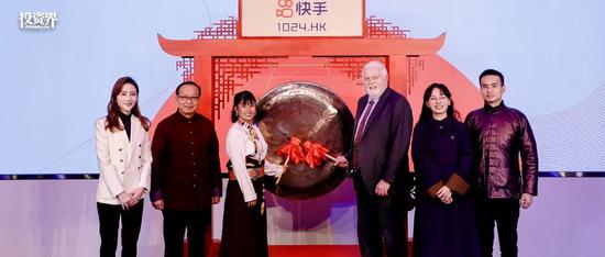 今天 两位80后程序员敲钟：快手市值冲破13000亿