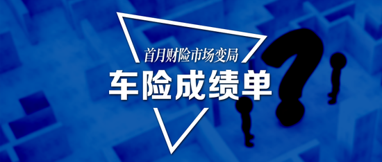 首月财险变局：车险难顶半边天 保费降幅12.82%