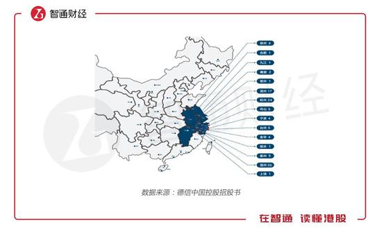 由上图可见，其土储主要分布在温州、杭州、湖州三个城市。