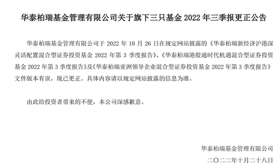 华泰柏瑞骚操作真多！多只基金垫底，爆款基遭抛弃