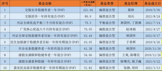 “透析公募FOF三季报：多只产品年内收益率超10%，哪只基金最受宠？