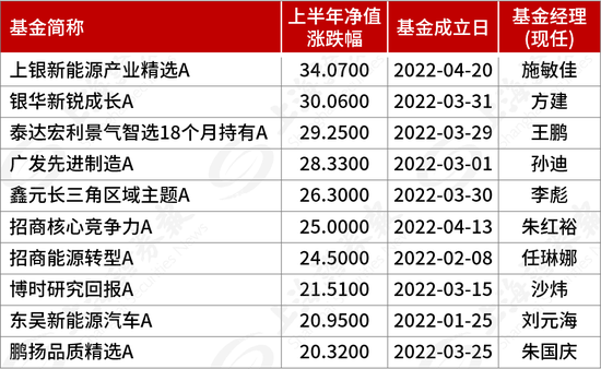 “逾八成赚钱，次新基金业绩“炸榜”！TOP榜“牛基”经理接下来看好这个领域