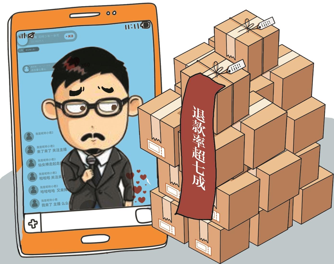 评论：汪涵直播带货被曝退款率超七成 直播带货须加强数据监管