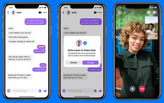 （新增在线约会功能，来源：Facebook）