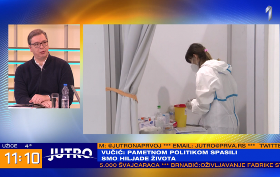 观察者网|中国疫苗多少钱？武契奇：“我是不会告诉你价格的”