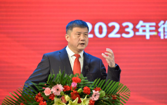 河北衡水老白干酒业股份有限公司党委书记王占刚讲话