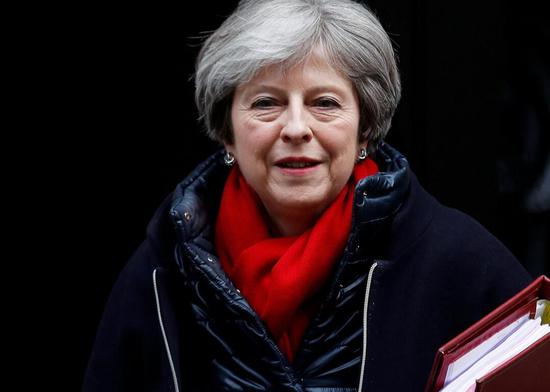 英国首相特蕾莎梅将发表脱欧之路系列演讲