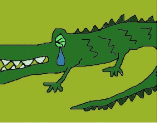 鳄鱼毒品鳄鱼的眼泪图片