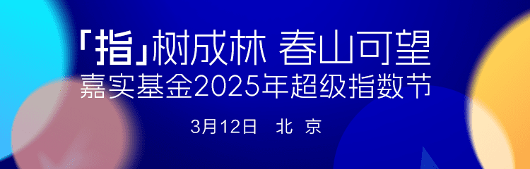 嘉实基金2025年超级指数节