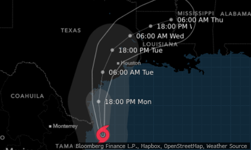 警告!|风暴尼古拉斯登陆前可能升级为飓风 休斯顿正在“靶心”